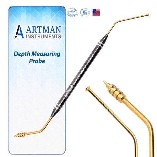 Dental implant depth measuring - dental,