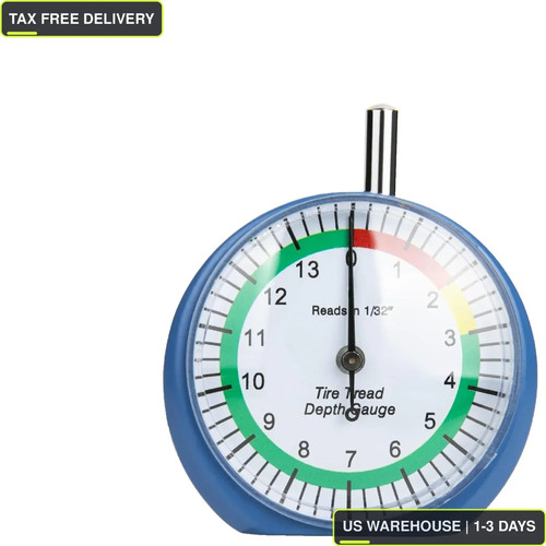 Tire tread depth gauge - depth, gauge,
